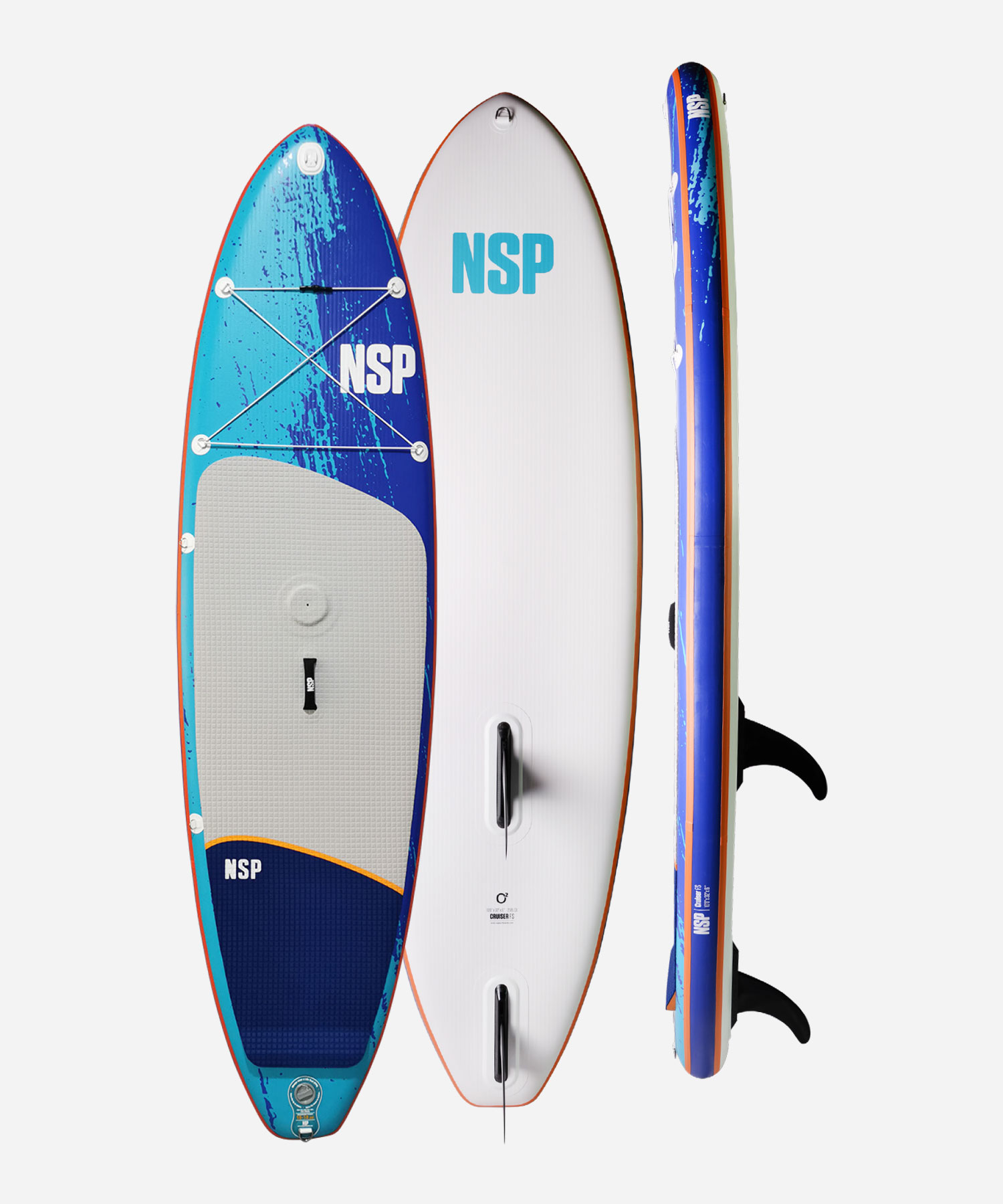 NSP 오투 크루저 윈서프 SUP보드 - NOXY0906 O2 Cruiser Windsurf 10.0 x 32 x 6 FS