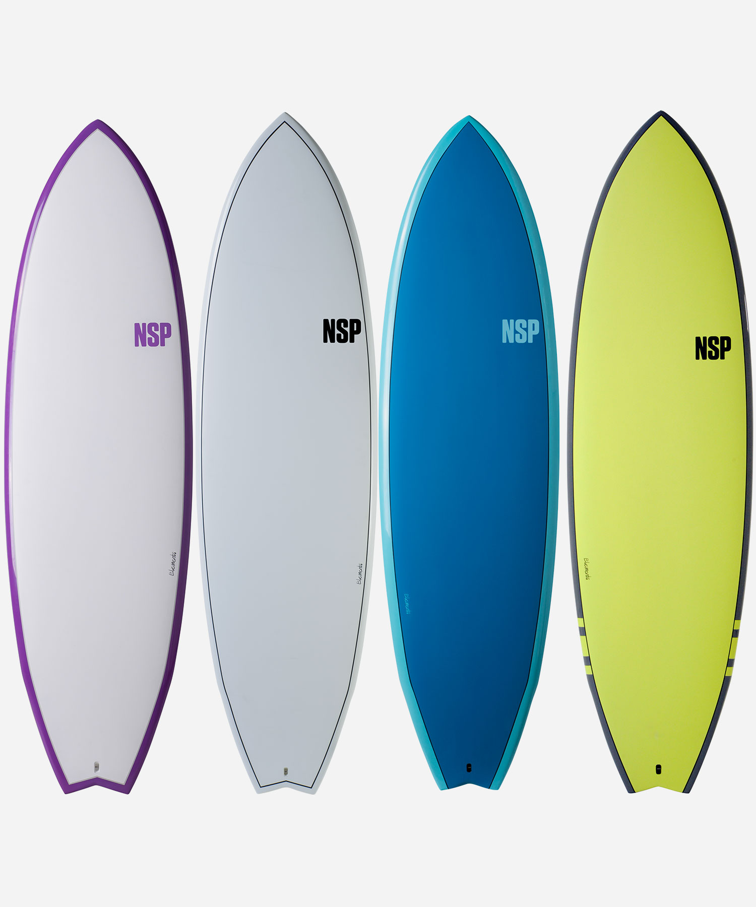 예약상품 NSP Elements HDT Fish - SURFBOARD 배송기간 20일